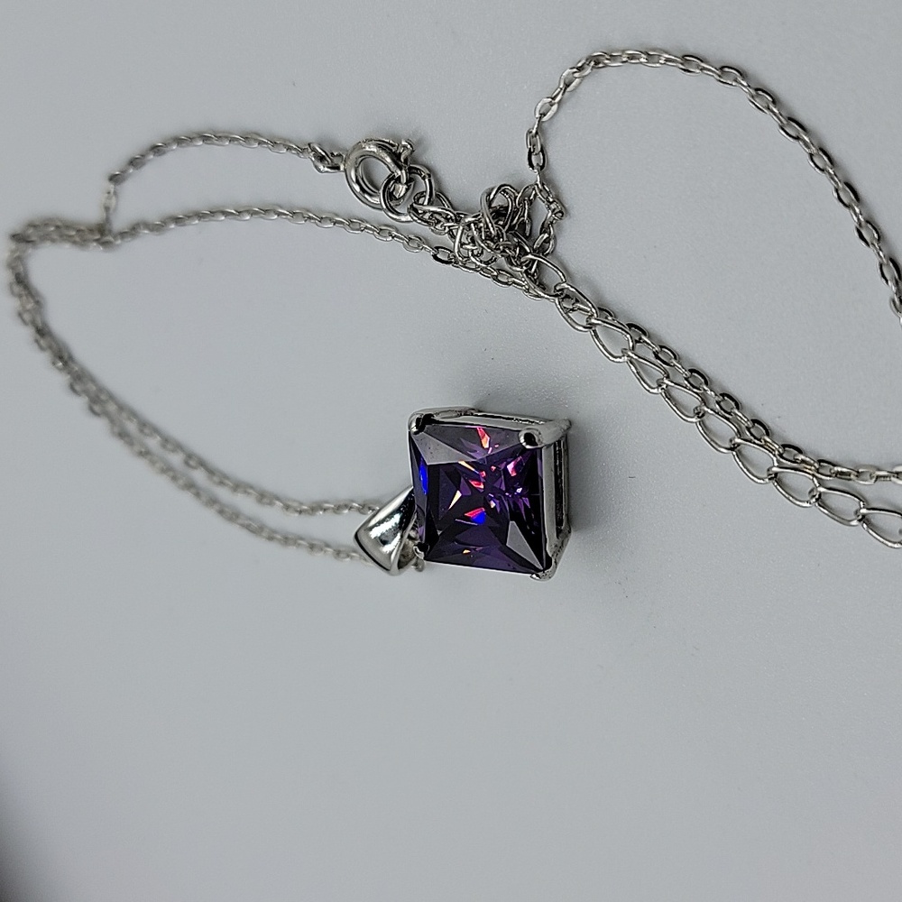 LG. 5ct. Amethyst Pendant